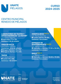 Curso 2024-2025 de UNATE en Renedo 