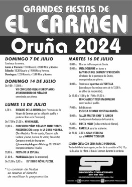 Fiestas del Carmen 2024 - Oruña de ...