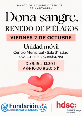 Jornada donación sangre en Renedo