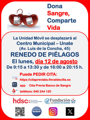 Jornada donación sangre Renedo de ...