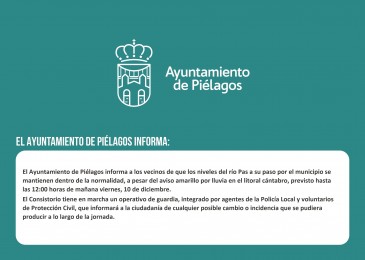 El Ayuntamiento de Piélagos informa de ...